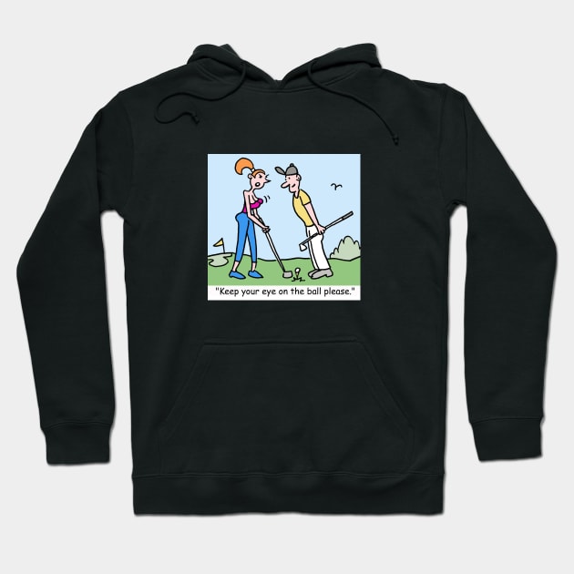 golf007 Hoodie by Cheeky Greetings